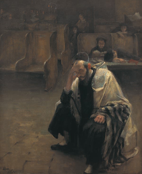 Alfred Wolmark, In the Synagogue
