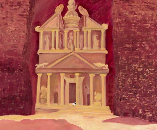 Helen Keats - Early Morning at the Treasury (Petra)