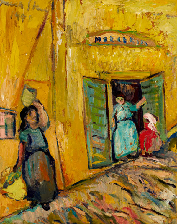 Irma Stern - Summer Morning in Madeira (Mediterranean Scene), 1950