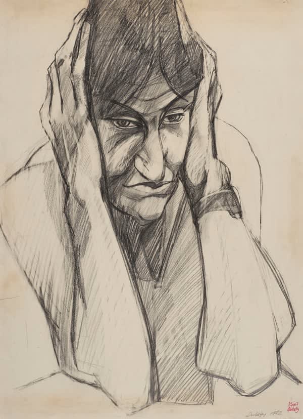 Mario Dubsky - Portrait of a Woman, 1982