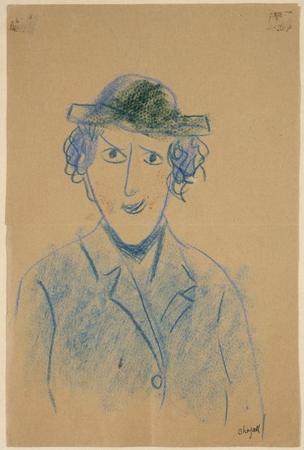 Marc Chagall, Self-Portrait, 1925