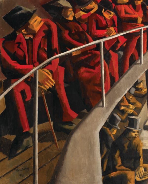 David Bomberg, Ghetto Theatre, 1920