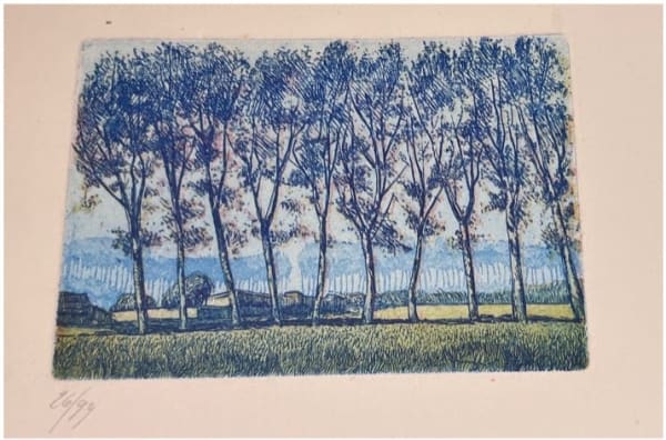 Oliviero Masi, Trees in a field