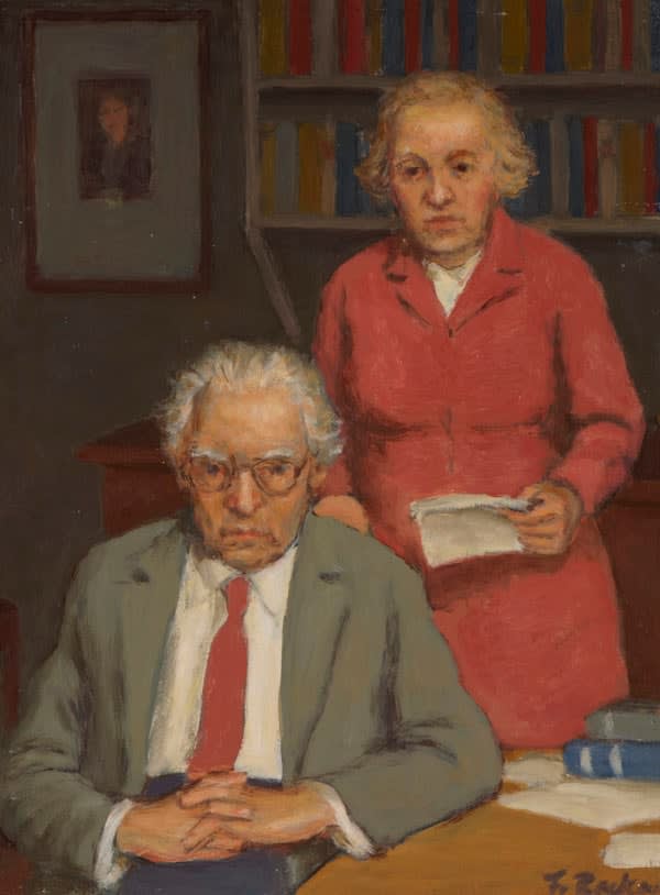 Fermin Rocker, Portrait of Mr and Mrs Joseph Leftwich