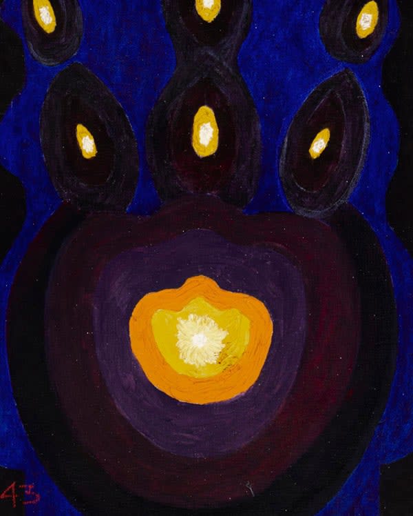 Colin Moss, (Moonlight over the Third Reich) verso: Untitled