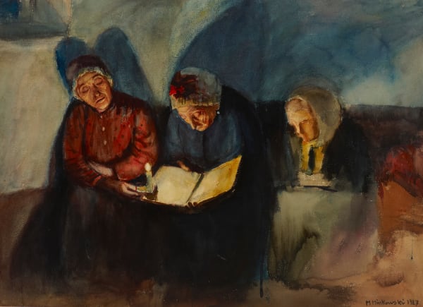 Maurice Minkowski, Tisha B'av (Lamentation), 1927