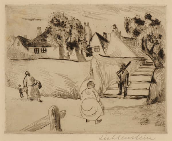 Isaac Lichtenstein, Country Scene