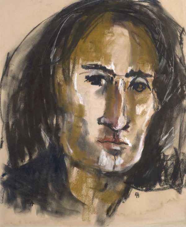 Eva Aldbrook - Portrait of Arnold Wesker, c. 1968-75