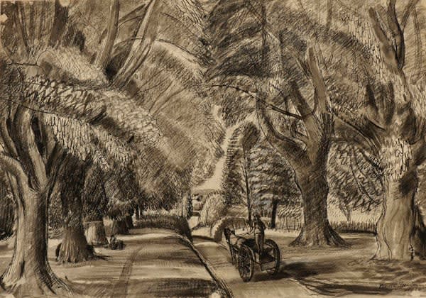 Barnett Freedman, Country Lane, 1926