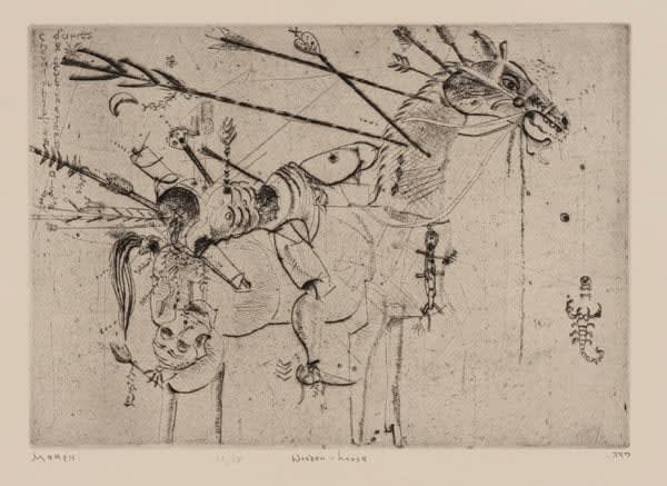 Mordechai Moreh - Wooden-Horse