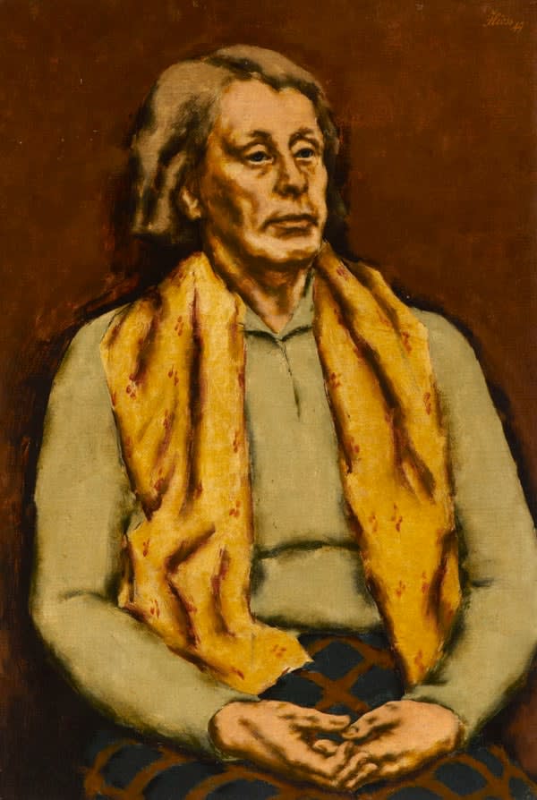 Charles W. Fliess, Portrait of a Woman, 1949