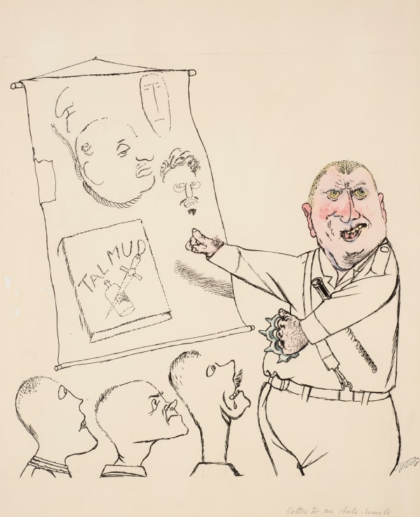 George Grosz, The Lecture (aka Letter to an Anti-Semite)