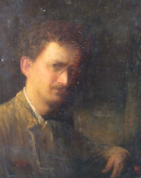 Alfred Wolmark, Self-Portrait