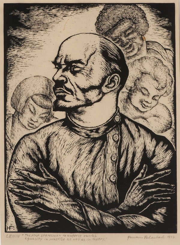 Hermann Fechenbach, Lenin