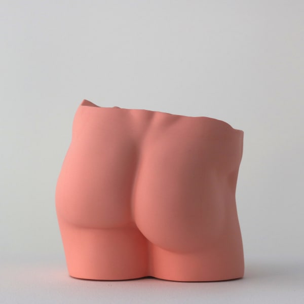 John Rainey, Janus Bifrons (Peach), 2019