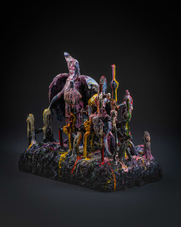 Carl Richard Söderström, Landscape with bird, 2025