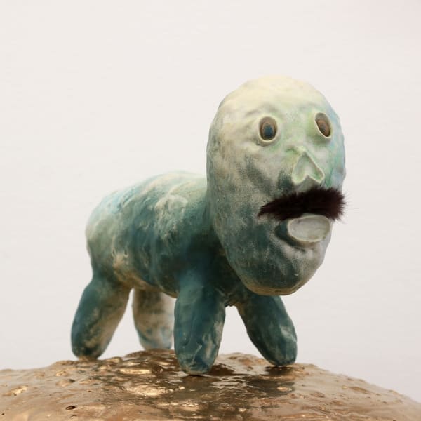 Linda Karlsson, In disguise on a golden trophy, 2020