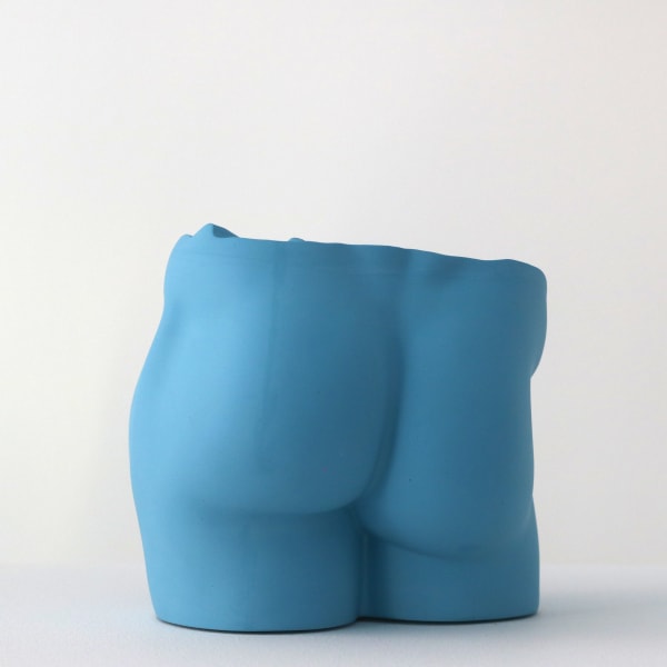 John Rainey, Janus Bifrons (Blue), 2019