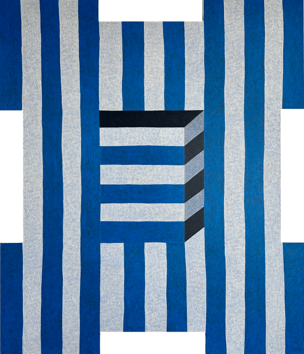 Matt Kleberg Frame (Mystery Box), 2025 Oilstick on canvas 84 x 72 inches 213.4 x 182.9 cm