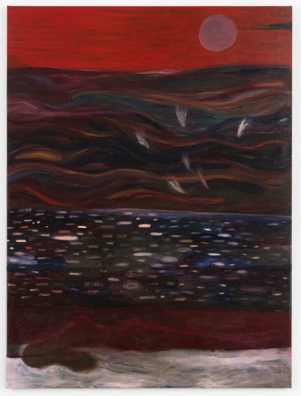 Gideon Appah, Stars and Swirling Landscape, 2020-21