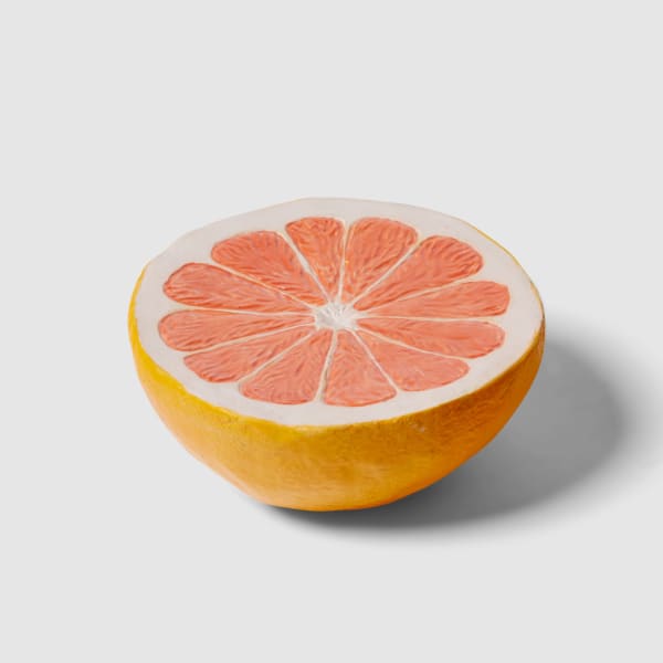 Stephanie H. Shih Pink Grapefruit, 2023 Ceramic 2 x 5 x 5 inches 5.1 x 12.7 x 12.7 cm