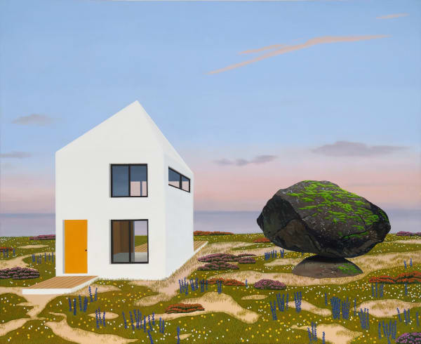 Tom McKinley Model 1, 2022 Oil on panel 40 x 49 inches 101.6 x 124.5 cm