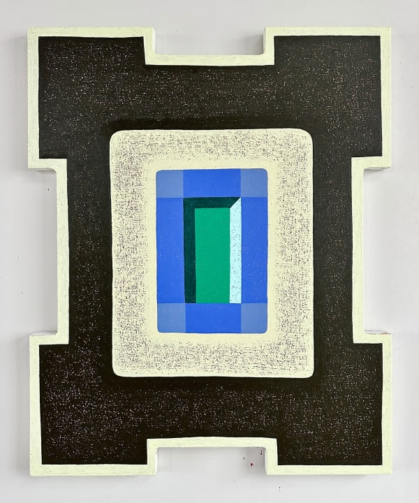 Matt Kleberg Icebox Foxtrot, 2026 Oilstick on canvas 42 x 34 inches 106.7 x 86.4 cm