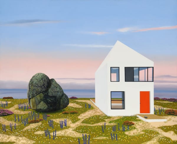 Tom McKinley Model 2, 2022 Oil on panel 40 x 49 inches 101.6 x 124.5 cm