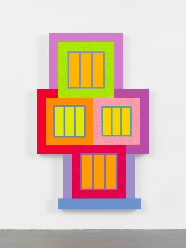 Peter Halley, Time Cut, 2024