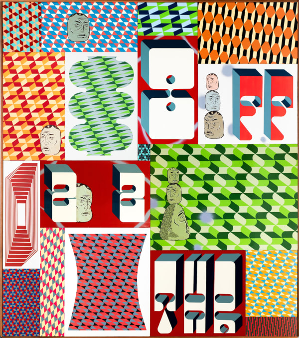 Barry McGee, Untitled (T.H.R), 2024