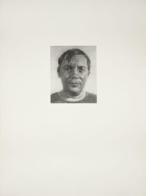 Chuck Close, Jack B., 1974