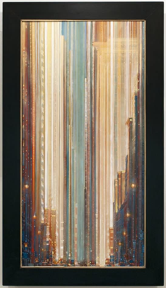 Mark Innerst Locust St., 2017 Oil on canvas in artist's frame 48 x 24 inches 121.9 x 61 cm Framed: 55 1/4 x 31 1/4 inches