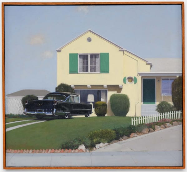 Robert Bechtle '56 Cadillac, 1966 Oil on canvas 22 x 24 inches 55.9 x 61 cm