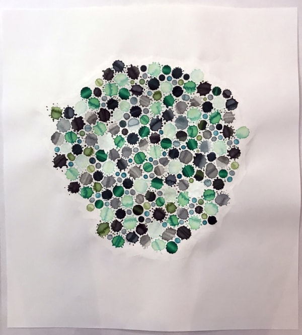 Mark Fox, Deep Field Nancy (green), 2018