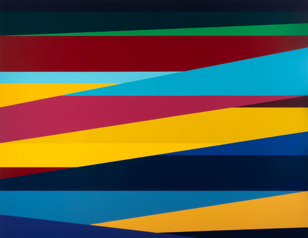 Odili Donald Odita, Promised Land, 2023
