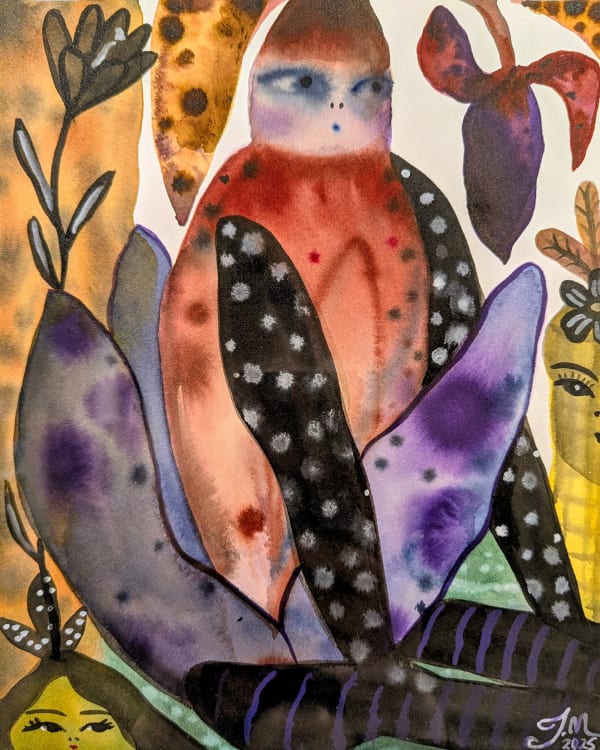 Tanja McMillan, Banana Flower, 2025