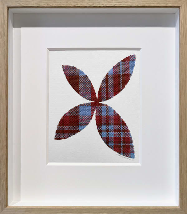 Alison Leauanae, Plaid Pua #117, 2021