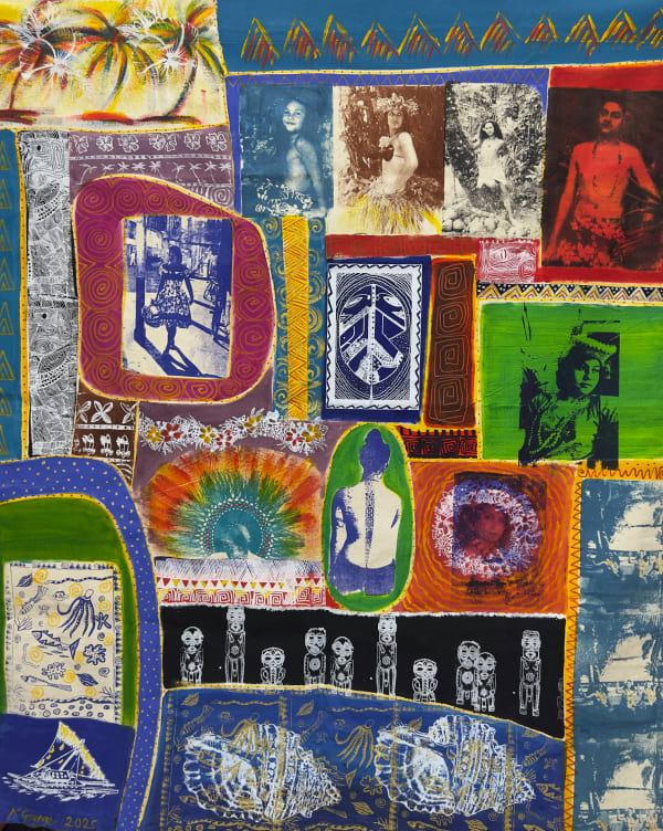 Kay George, My Island Home, Rarotonga, 2025