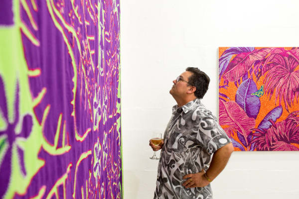 Tungane Broadbent, Conch Shell/Tiare Maori , 2017