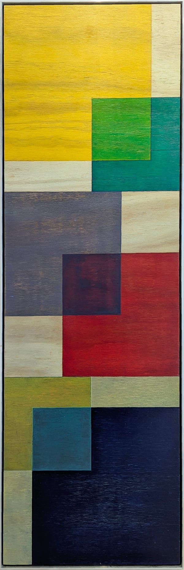 Roy Good, Squares Cascade Series - Two Way Junction - Study, 2021