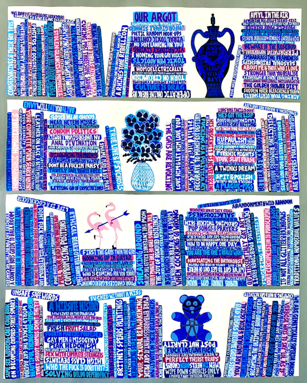 Lucas Grogan, A STUDY with Pansies 1, 2022