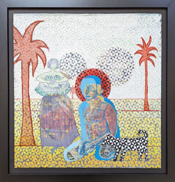 Telly Tuita, A figure is tormented by a Tevolo Diva - Norma The Fake, 2024