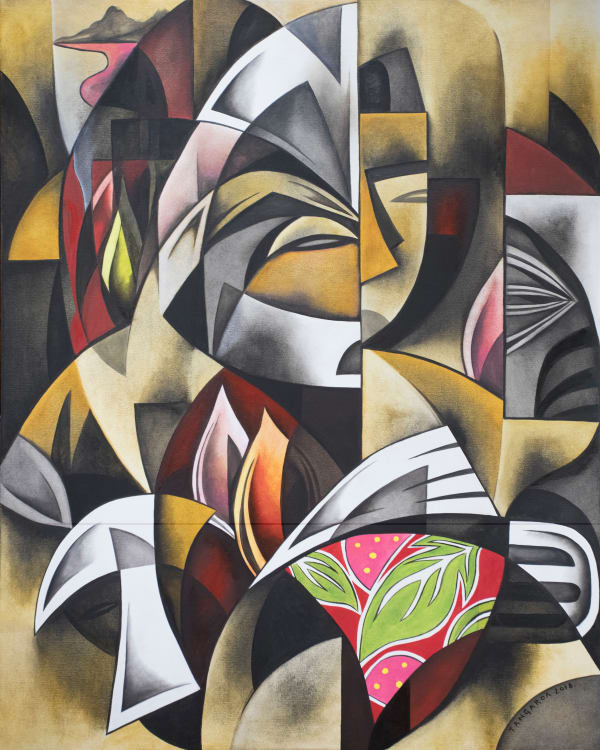 Mahiriki Tangaroa, Strawberry Fields 1, 2018