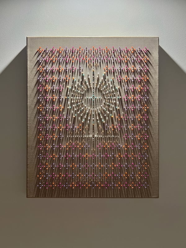 Shannon Novak, orhideja, toplo (orchid, warm), 2025