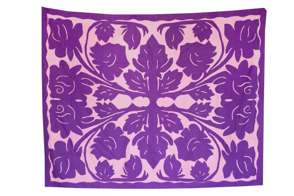 Tungane Broadbent, Roses, Tivaivai Manu, 2019