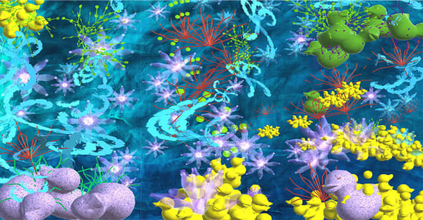 Tamiko Thiel, Plastoscene Reef, 2025