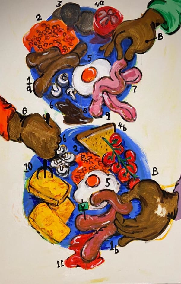 Olivia Sterling, Two Breakfasts, 2020