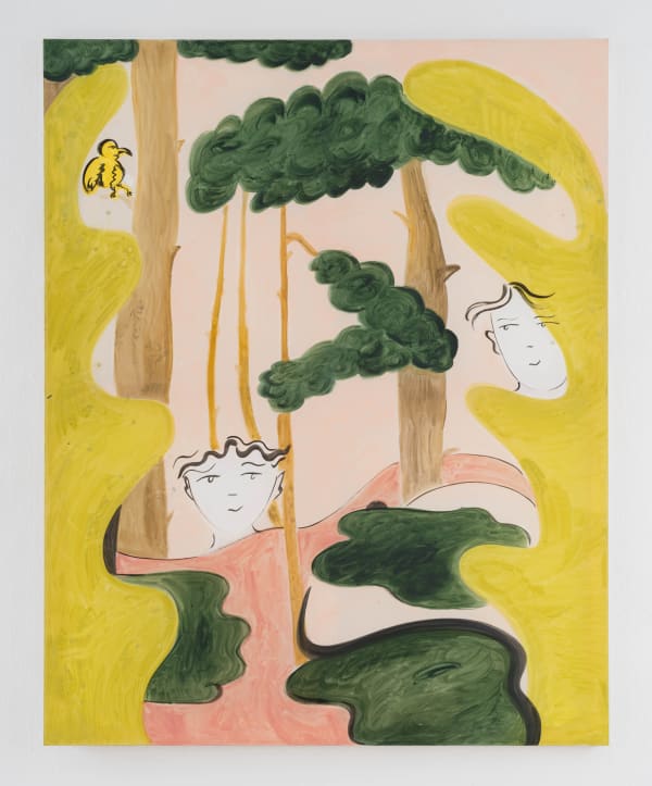 Yulia Iosilzon, Evening in the Forest, 2021