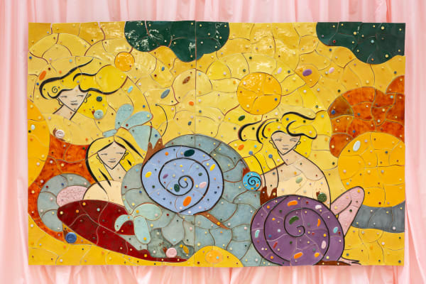 Yulia Iosilzon, Shifting Through, Towards the Light, 2024