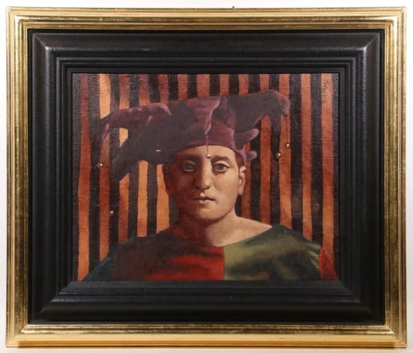 Edward POVEY, Insight, Bust Portrait of a Jester, 2002